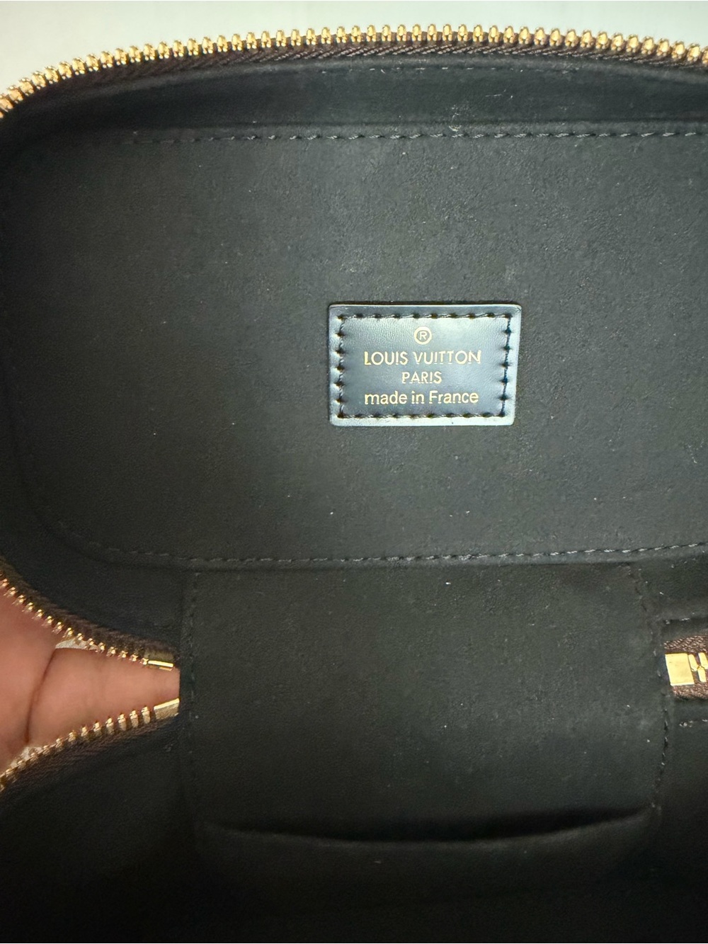 Louis Vuitton Brown Monogram pm Vanity Crossbody Bag with Gold Hardware - Picture 5 of 8
